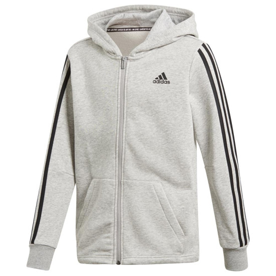 Adidas Παιδική ζακέτα Must Haves 3-Stripes Full-Zip Hoodie